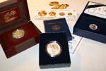 Coins, mint and proof sets