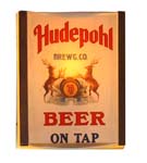 Hudepohl beer sign