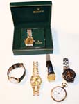 rolex watches, pocket watches
